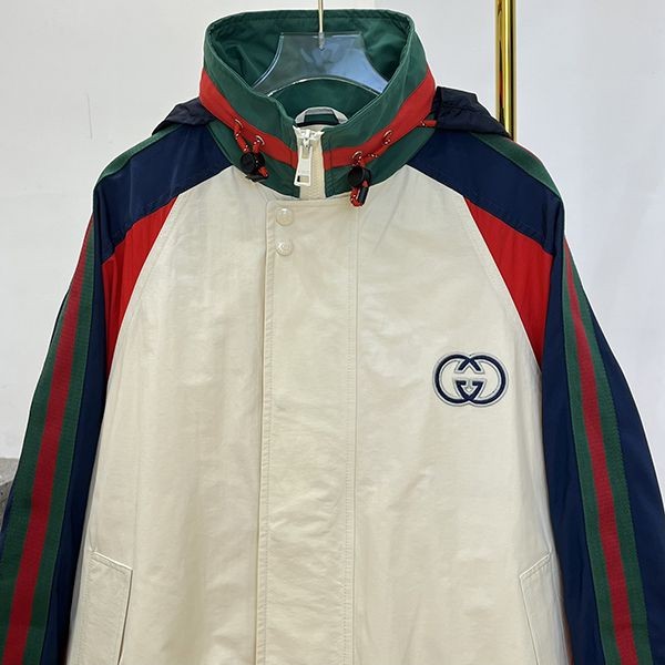 【かわいい♡新作】グッチ GGロゴ ナイロン ジャケット コピー gur05016